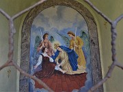 76 Dipinto 'santella' Madonna della gamba